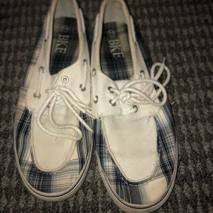 Mens Buckle boat shoes